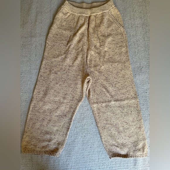 Free People Speckled Knit Set in Beige and Red - Picture 4 of 16